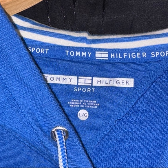 Tommy Hilfiger Sport Royal Blue Hoodie - Picture 2 of 7